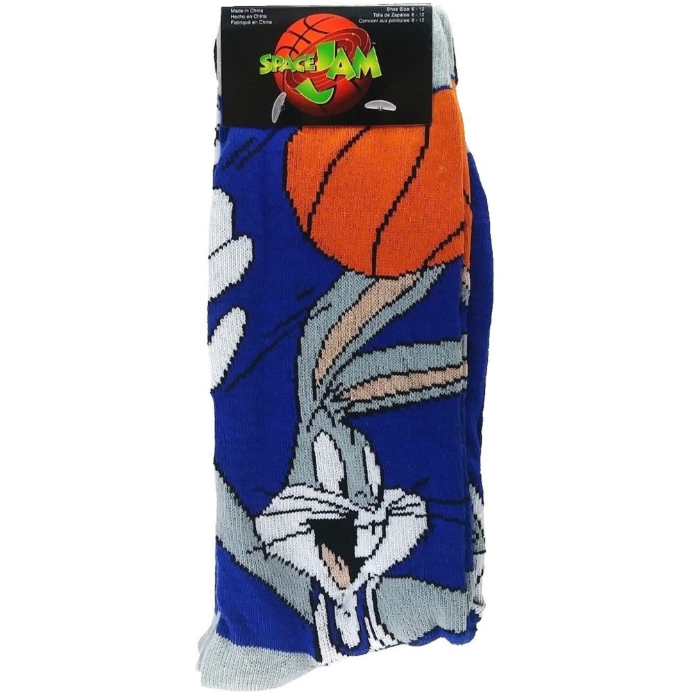 Warner Brothers Space Jam Socks 2-pair